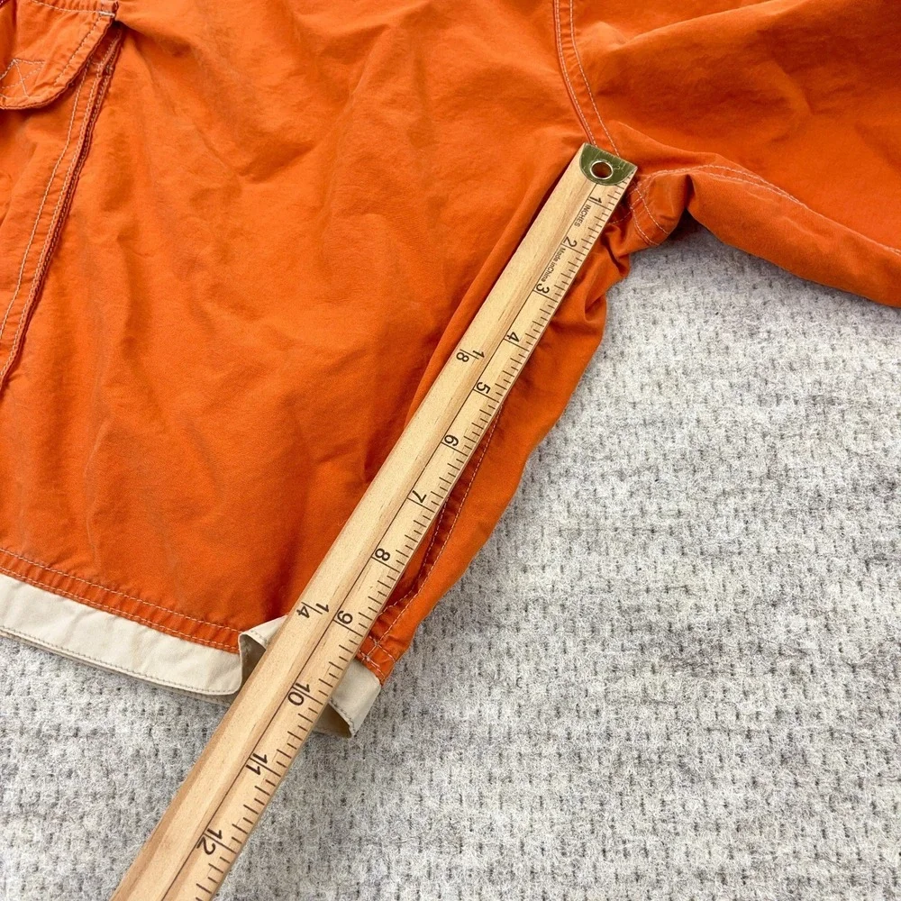 Vintage Y2K Abercrombie &‎ Fitch Swim Trunks Cargo Borad Shorts Orange 2000s